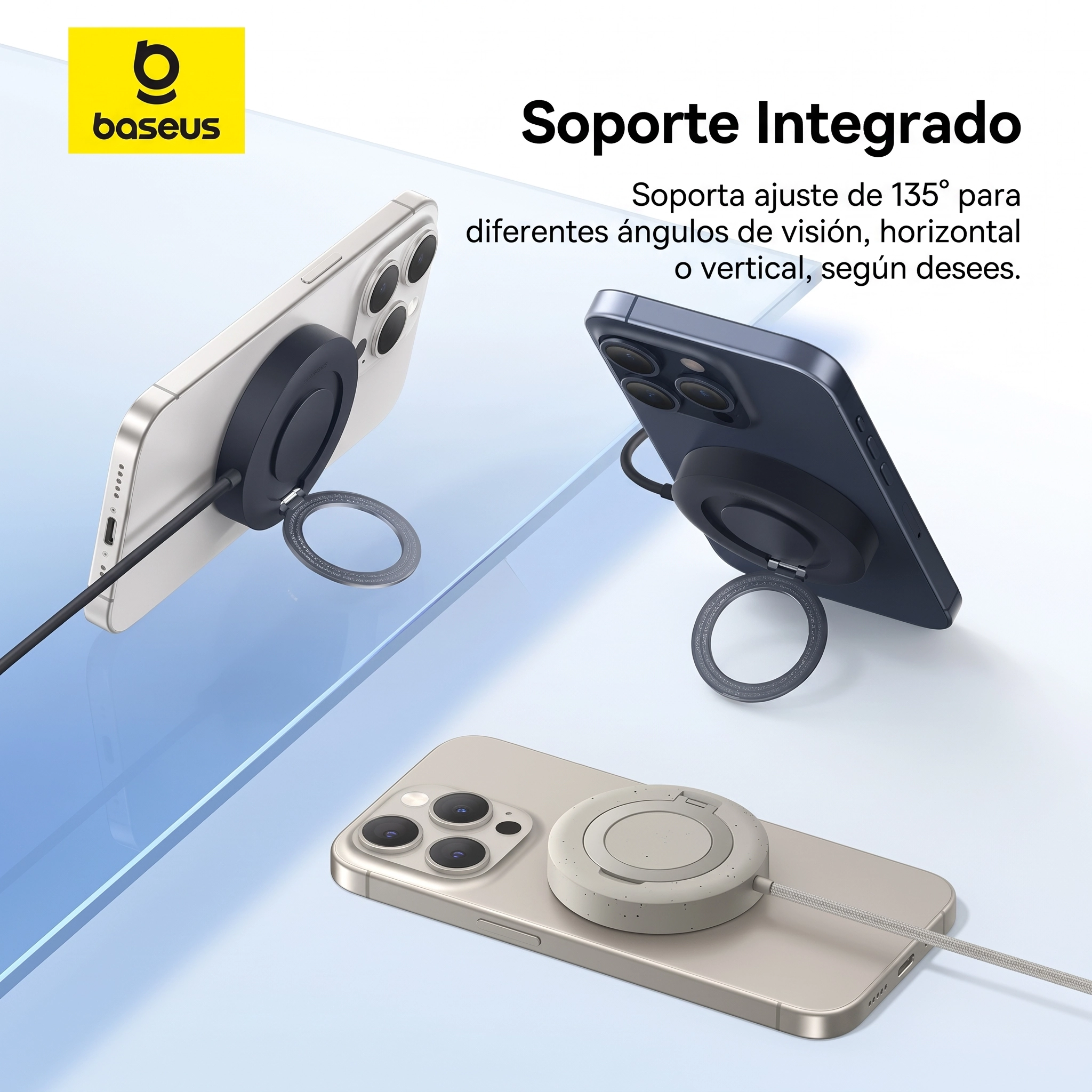Baseus Simple Mini4 Air Qi2 Cargador Inalámbrico Magnético 15W - Image 4