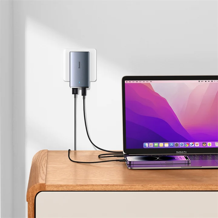 Baseus GaN5 Pro Ultra-Slim Fast Charger 65W - Image 8