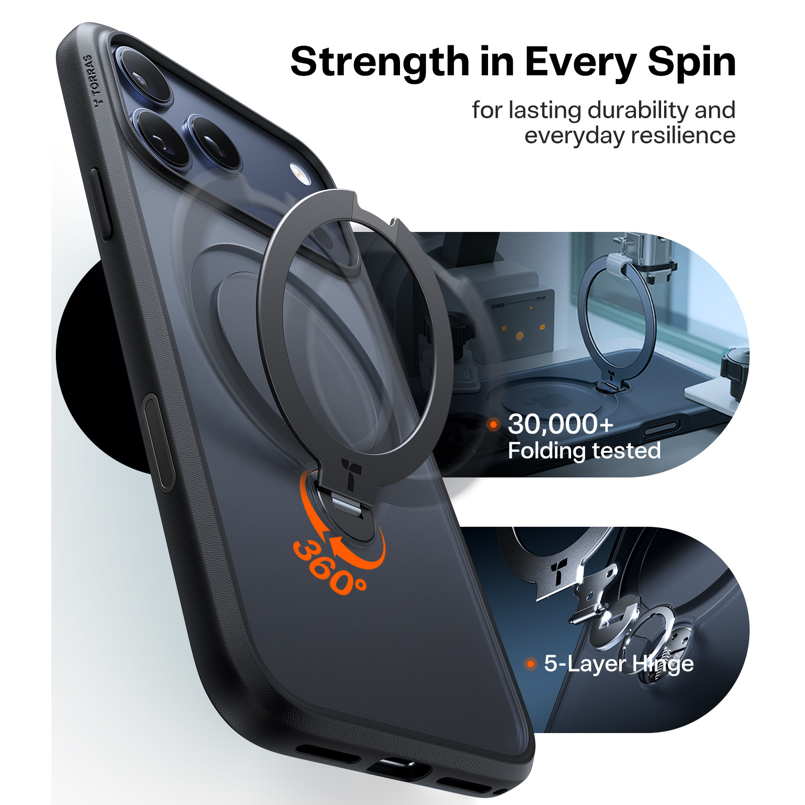 TORRAS Ostand Spin 360° iPhone 17 Pro Max - Image 6